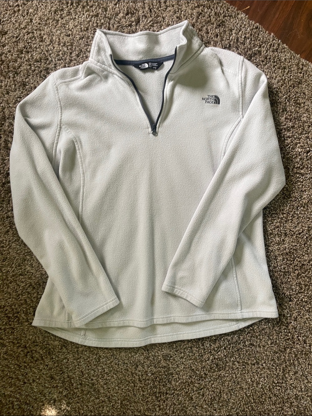 The North Face Women’s Cream Half-Zip Fleece Pullover